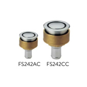 Foresti & Suardi 242C.C - Stright Tank Air Vent for Hose Ø 22 mm Chrome