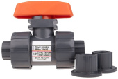 Parker 1401231442 1/2" True Union Ball Valve PVC