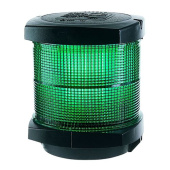 Hella Marine 2LT 002 984-515 - Navigation Lamp 2984 - 360° Green - 2NM - 12V Bulb - Black