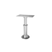 Barka Table Leg, 12V, 1 Stage, Surface-Mounted 460-710mm