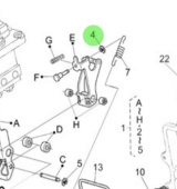 Nanni Diesel 970313651 - External Circlip for Governor Assembly