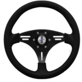 Manta Aluminium Steering Wheel With Black Strapping Ø355mm