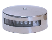 Allpa LED Navigation Light, Polished Stainless Steel 304 Housing; 10-30v; Red, 112.5°
