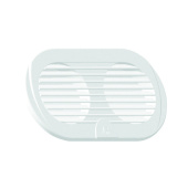 Plastimo 54391 - Twin Vent Grill White For 3'' Vent