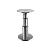 Barka 08.02.01365 - Table Leg, 24V, 3 Stage, Surface-Mounted 425-925mm