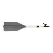 Allpa Auxiliary Steering Oar Grey, Telescopic; 85-165cm
