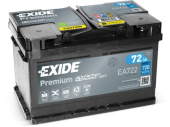Exide Marine EA722 - Premium Battery 72 Ah