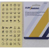 Euromarine Label For Toggle Switch With LED Illumination