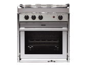 Force 10/ENO F63358 - Stainless Steel 3 Burner Oven Euro Compact