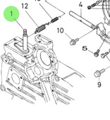 Nanni Diesel 970302030 - Governor Lever for Speed Regulator Assembly