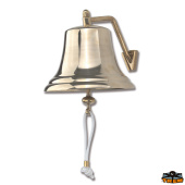 Trem L0100450 - Nautical Bell Polished Brass Diam 100 mm Height 100 mm