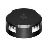 Lopolight 201-020-FB-B - Navigation Light 2NM Masthead/360° White, Black w/FB Base
