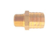 Barr Marine 1/2" NPT to 1" Hose (Straight) Brass Hose Fitting