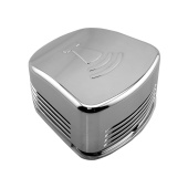 Nuova Rade 74309 - Compact Electric Horn, Chrome Plated, 12V 1.5A