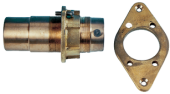Allpa Bronze Outer Bearing With Contraflange, For Propeller Shaft Ø30mm & Tube Ø45mm
