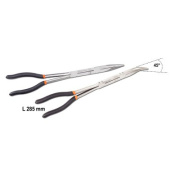 Beta 010090060 - Set Of 2 Extra-Long, Knurled Double Swivel Nose Pliers