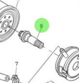 Nanni Diesel 970312968 - Oil Cooler Connector for N4.60 Engines