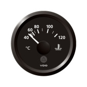 VDO A2C59514159 - Veratron ViewLine Coolant Temperature 120°C Black 52mm