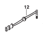 Webasto 1322871A - Glow Plug For Thermo Top TT Heaters 12V