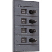 Plastimo 68777 - Connex 4-Way Switch Panel + USB + On/Off/Temp