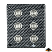 Trem L0680405 - Vertical Electrical Panel With Prewired Circuit Breaker 1 Button 5 Switches