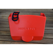 Humminbird TFA Transducer Protection Cover For Mega Live, Red, Starboard Side