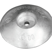 Tecnoseal Zinc Disc Sacrificial Anodes for Rudders & Trim Tabs