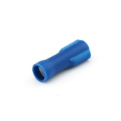 Flat Plug Insulated - Blue, 4.8 x 0.5 mm, 100 pcs