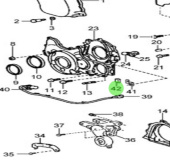 Nanni Diesel 970314081 - Wiring Harness Clamp for Timing Case Assembly