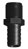 Tru Design Hose Connector 25mmx1”BSP Male Thread Long