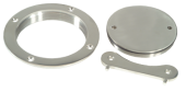 Stainless Steel Inspection Hatch, 4" (102mm) With Key