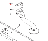 Northern Lights R126783 - GASKET, OIL PUMP INTAKE