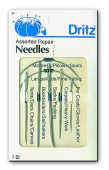 U-Rope Sailmaker Needle Set, 2 Curved 5 Straight