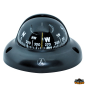 Trem L4580003 - Surface Mount Compass C3 Black Color