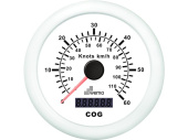 Wema 110322 - GPS/Speed/Compass White 60kn/110km