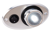 Allpa Plastic LED Interior Lighting, Built-In, With Eyeball Rotation 360º, 9-30V/1W, Warm White