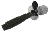 Johnson Pump 80-47507 – Stainless Steel Quick-Connect Wall Fitting for Deck Wash Pump, Faucet or Shower