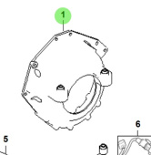 Bukh 00106-5S101 - Bell Housing Assembly for S270J Sterndrive