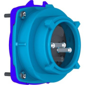 Marechal Poly Blue 32A 250V AC Plug - Marseille (With Handle)