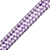 English Braids 96120200686 Dyneema Cruising 12mm White/Purple