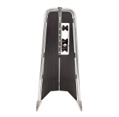 Båtsystem PB1050BL-V - Performance Bowsprit Black 1050mm, Code-0 Kit, Anchor Roller Bracket P1308