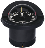 Ritchie Compass Model 'Navigator FN-201', Flush Mount Compass, 12v, Dial Ø114,3mm/5°, Black