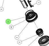 Alamarin Jet T0000099 - O-Ring for Jet-340 Water Jets