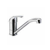 Reich Keramik Carino Mixer Tap, Spout - Chromium, Borehole Ø 33 mm