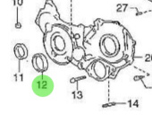 Nanni Diesel 970312083 - Engine Gasket for Timing Gear and Timing Case Assemblies