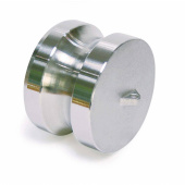 Kamlok Male Part DP, Stainless Steel, 2.1/2" Blank Plug