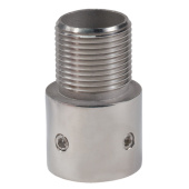 Shakespeare 4705 - Adapter 1'' Diameter Pipe To 1''14 Male Thread