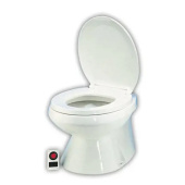 Jabsco 37275-1092 - Designer Styled Marine Toilet, Standard White Toilet 17", 12 Volt EMC