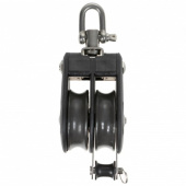 Barton Marine Double Block - Swivel + Becket