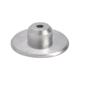 Tecnoseal Yanmar D27–D36 Zinc Trim Tab Anode Ø75 mm